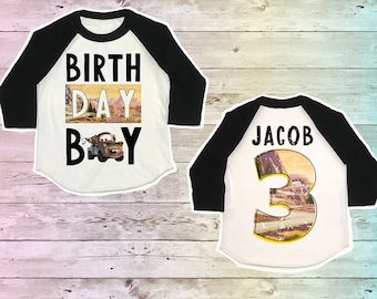 Cars Birthday Shirt, Cars Party Tshirt, Cars Outfit, Mater tee, Cars Birthday Shirt, Mater Birthday Shirt