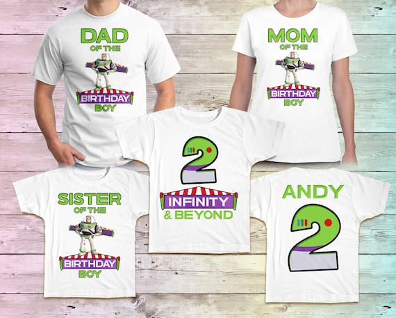 Buzz Lightyear Birthday Shirt Two 