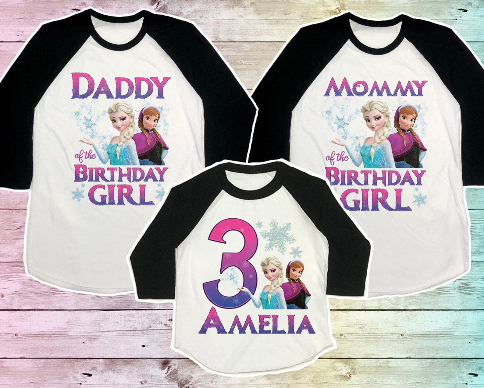 Frozen Birthday Shirt Frozen Family Birthday Tshirt Frozen | Etsy