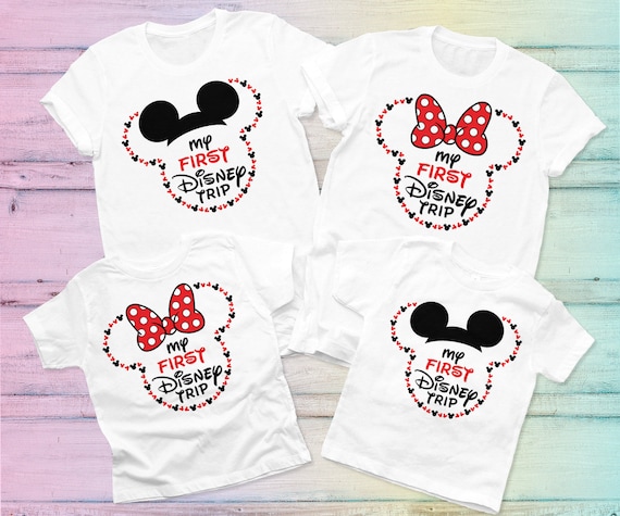 My first disney trip clearance shirt