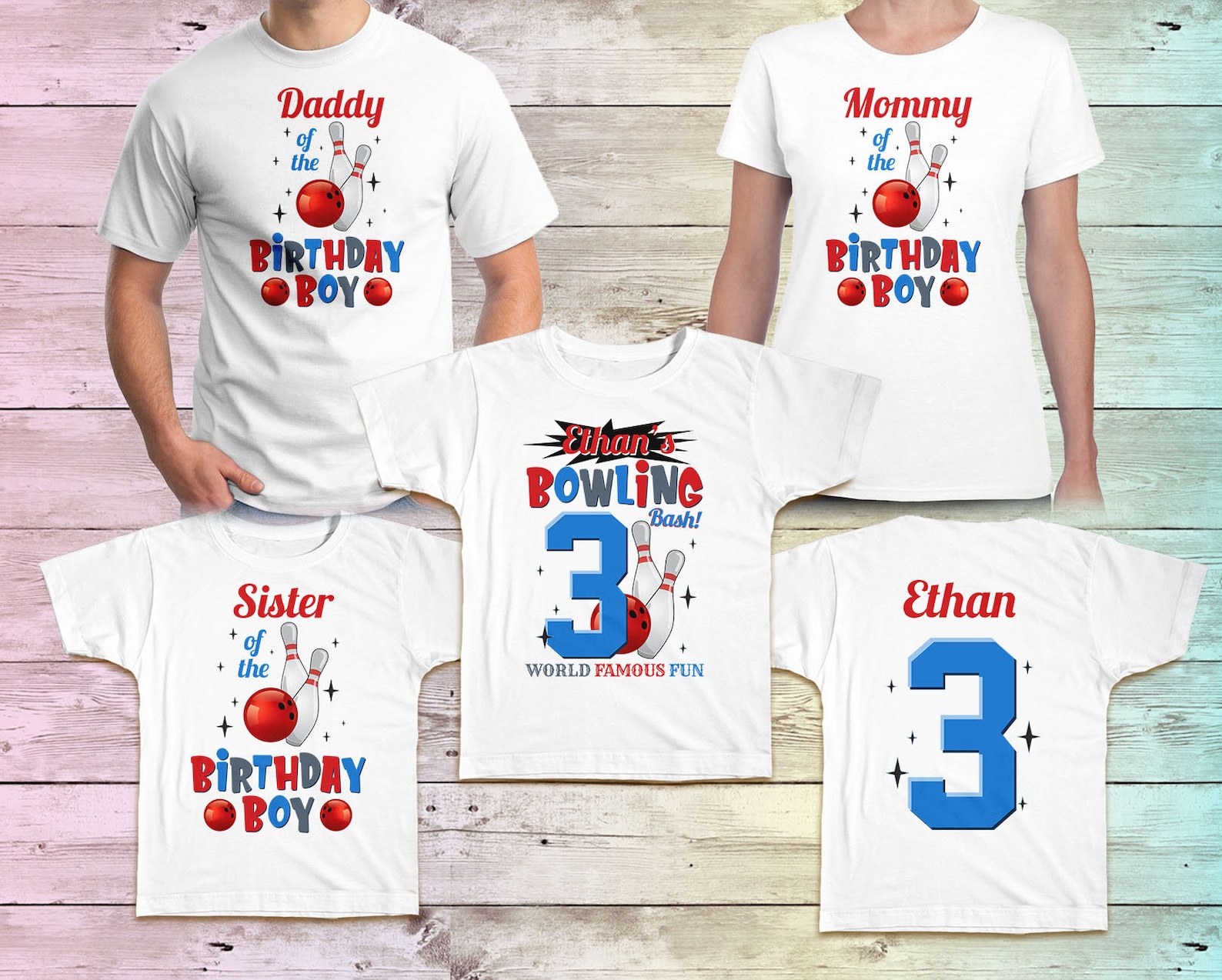 Bowling Birthday Shirt, Bowling Family Birthday Shirt, Bowling Party