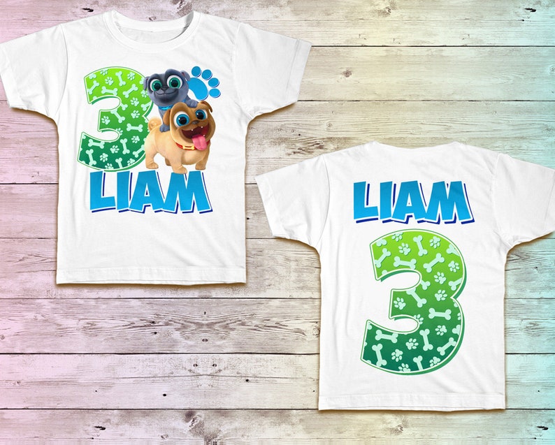 puppy dog pals birthday shirt