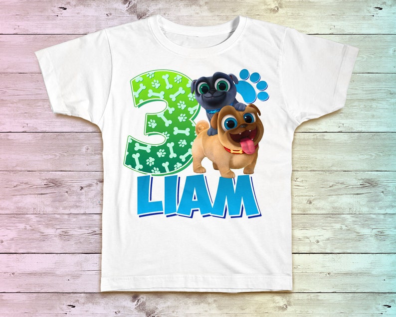 puppy dog pals birthday shirt