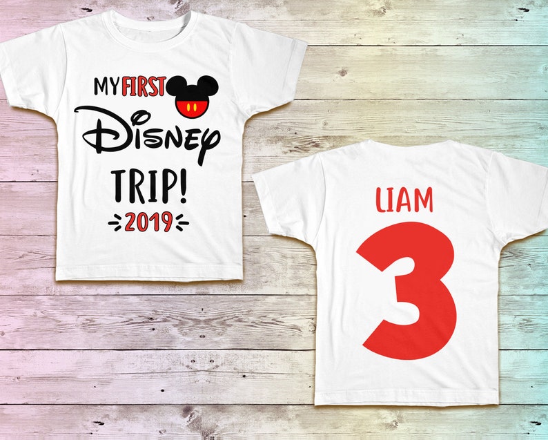 my first disney trip shirt 2019