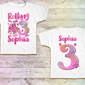 Roller skate birthday shirt, Roller Skating birthday Blade shirts, Roller skating party, Roller skate shirt, Roller skate Pink Raglan
