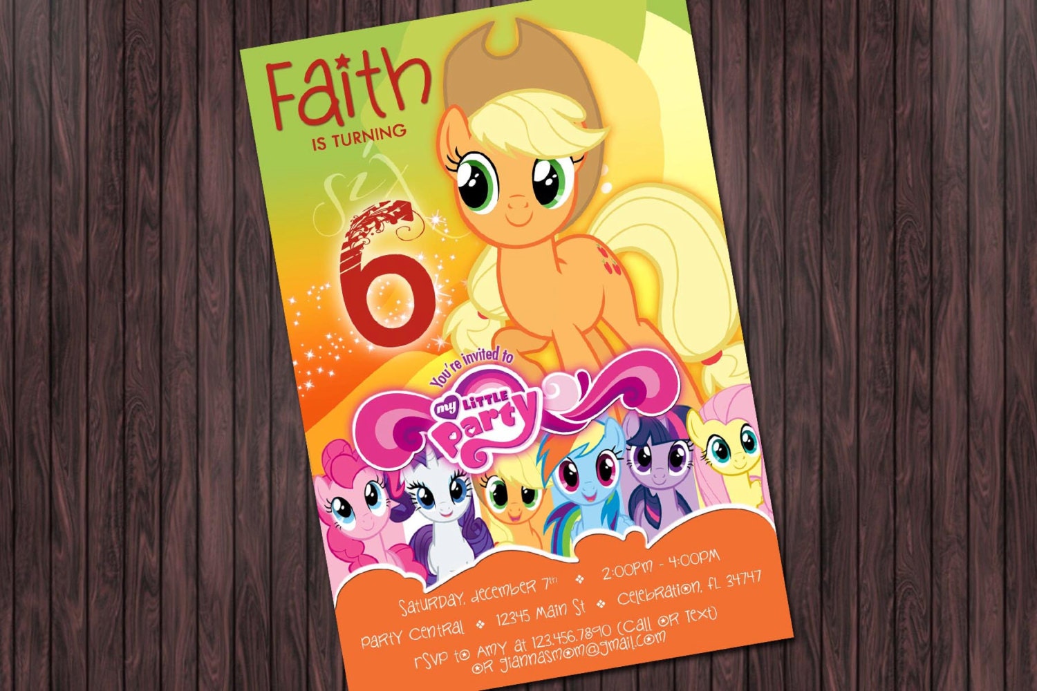 my little pony applejack birthday my little pony applejack birthday