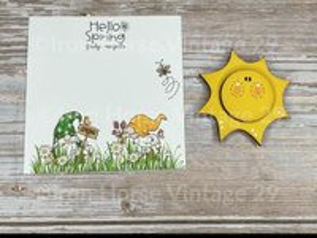 Print Hello Insert Value Hello Spring Printable Insert for Laser Cut Magnets Files From ...