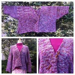 Appalachian Comfort Sweater (Knitting Pattern). Detailed pattern for knitting a beginner sweater and sweater vest. Instant Download.