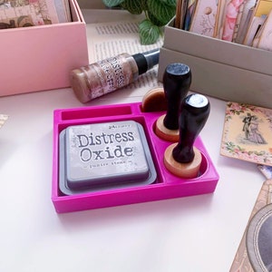 Ink Holder, Ink Dauber Holder, Desk Tidy, Craft Desk, Ink Storage, Dauber Stoage, Craft Tool, Journal Tool, Junk Journal, Scrapbook Tool