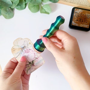 Ink Dauber Blending Tool with Velcro: DIY Card Making & Scrapbooking