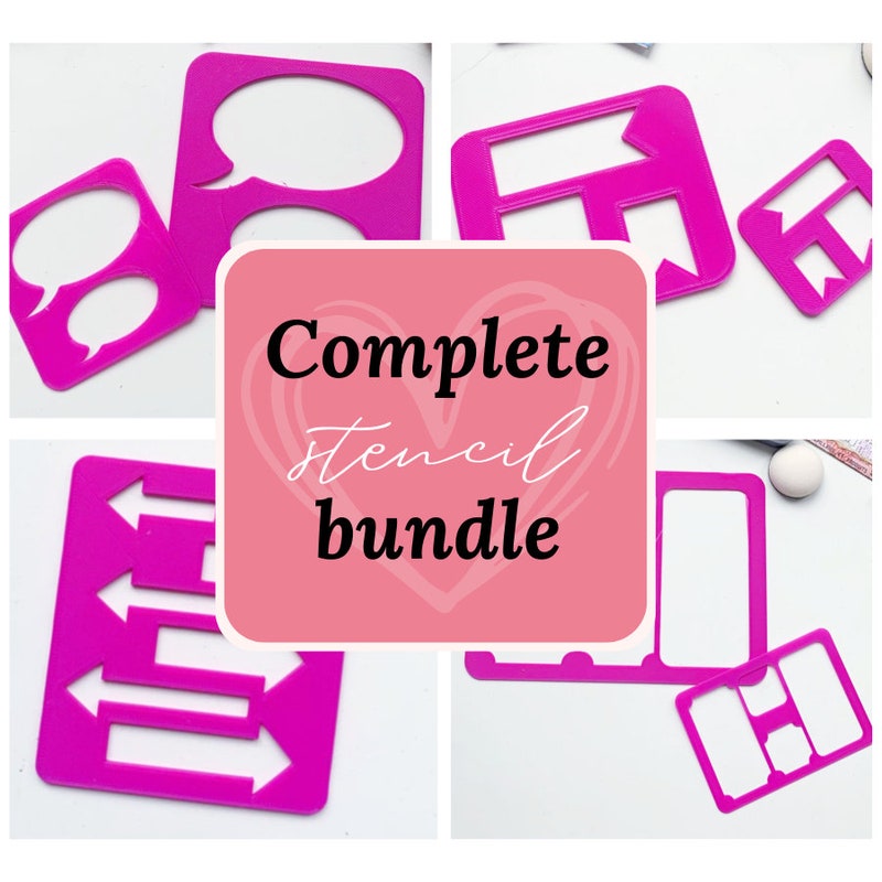 Journaling Stencil - Etsy