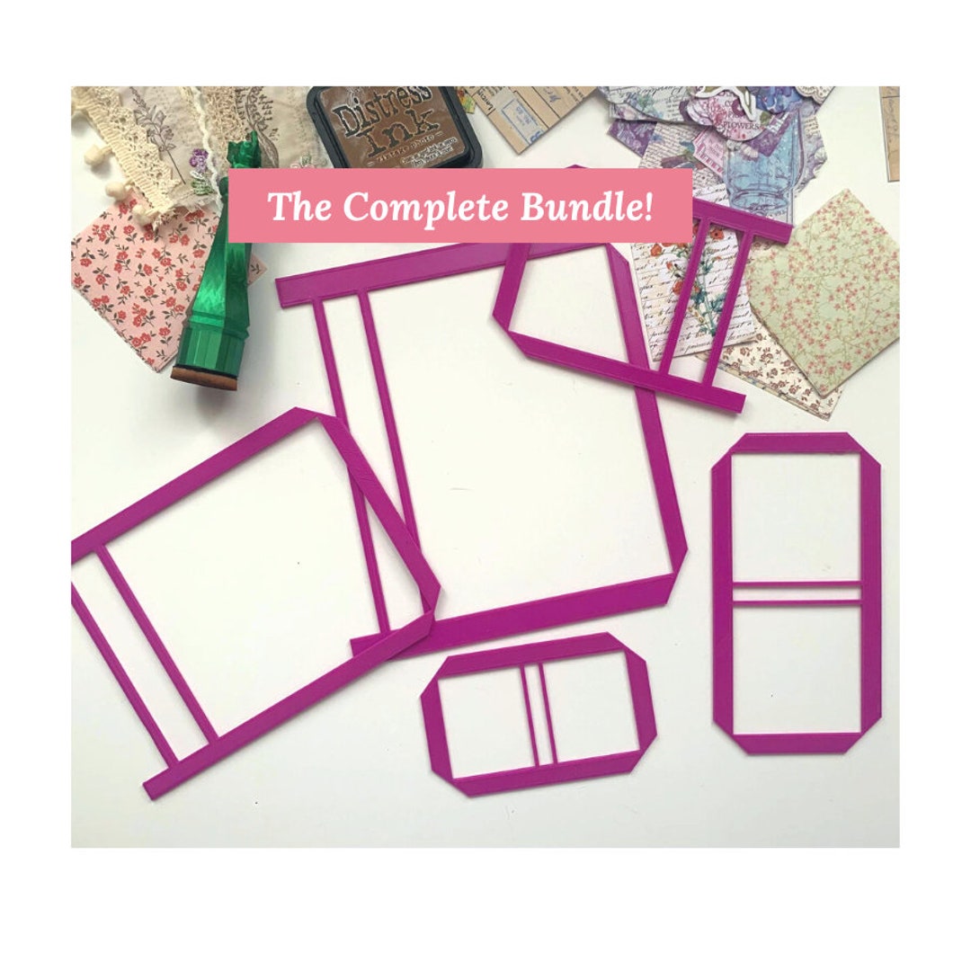 Complete Bundle of Book Making Templates / Stencils Great Etsy