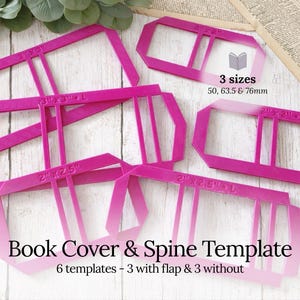 Bookmaking Template Set, Junk journal and book making - Stencils for Journals & Notebooks
