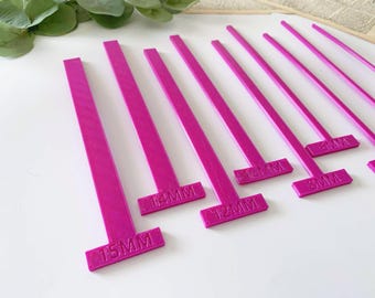 Spacer Tool, T Bar, Cover Template, Bookbinding / Binding Tool, Cover Maker, Book Making Toool, Mini Album, Scrapbook Album, Junk journal