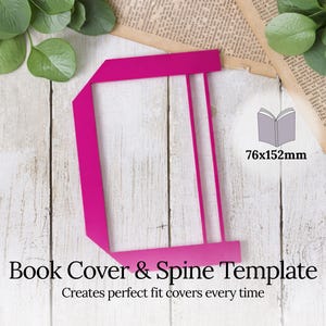 Plantilla de encuadernación de 7,6 x 15,2 cm, para crear diarios y libros - Plantillas para diarios y cuadernos