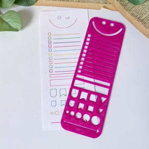 Notebuddy – szablon do dziennika – pomysł na prezent dla nauczyciela – szablony do dziennika Bullet do scrapbookingu, szkicowania i tworzenia rysunków zdjęcie 5