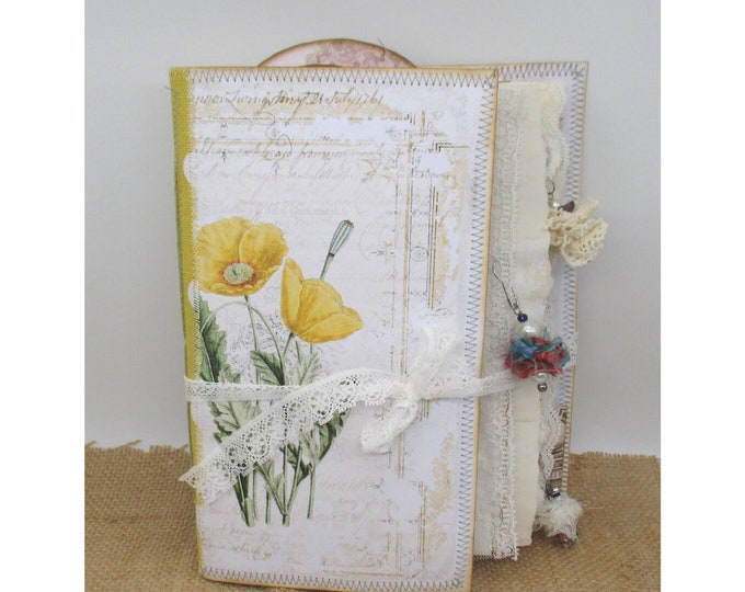 Waterfall Journal, Floral Journal, Handmade Journal, Creative Journal ...