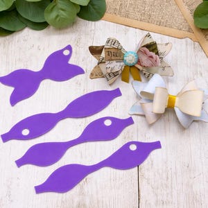 Bow Making Templates: PLA Plastic Bow Maker for Scrapbooking