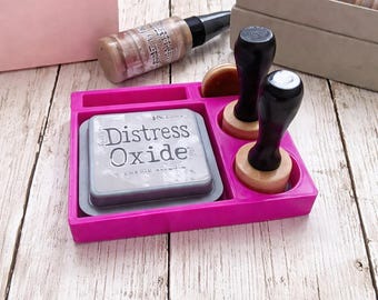 Ink Dauber Holder: Craft Desk Storage