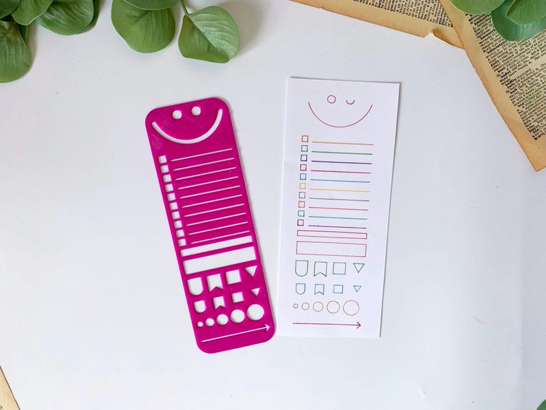 Notebuddy – szablon do dziennika – pomysł na prezent dla nauczyciela – szablony do dziennika Bullet do scrapbookingu, szkicowania i tworzenia rysunków zdjęcie 6