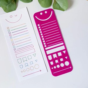 Notebuddy – szablon do dziennika – pomysł na prezent dla nauczyciela – szablony do dziennika Bullet do scrapbookingu, szkicowania i tworzenia rysunków zdjęcie 2