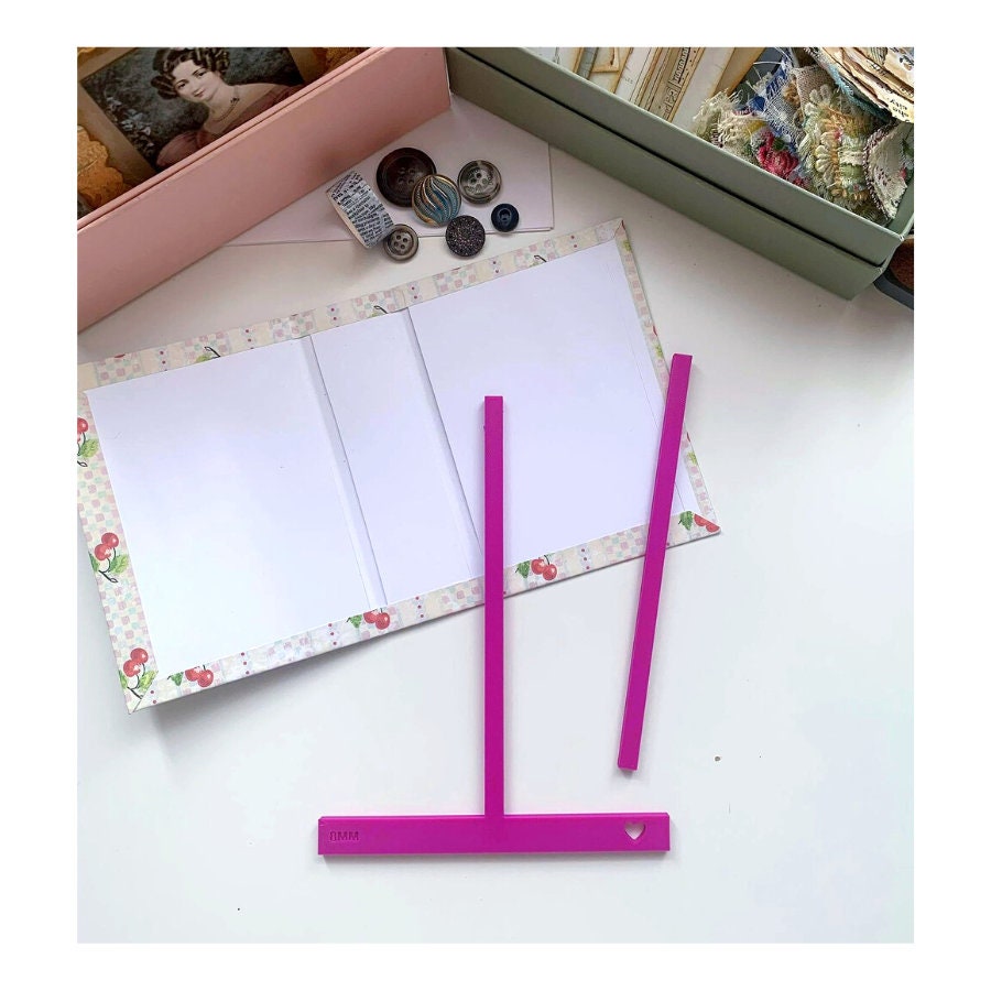 Teflon Bone Folder, bookbinding tool, book paper folding origami crease,  crisp folding tool Size: 5.25, make my own book binding supplies