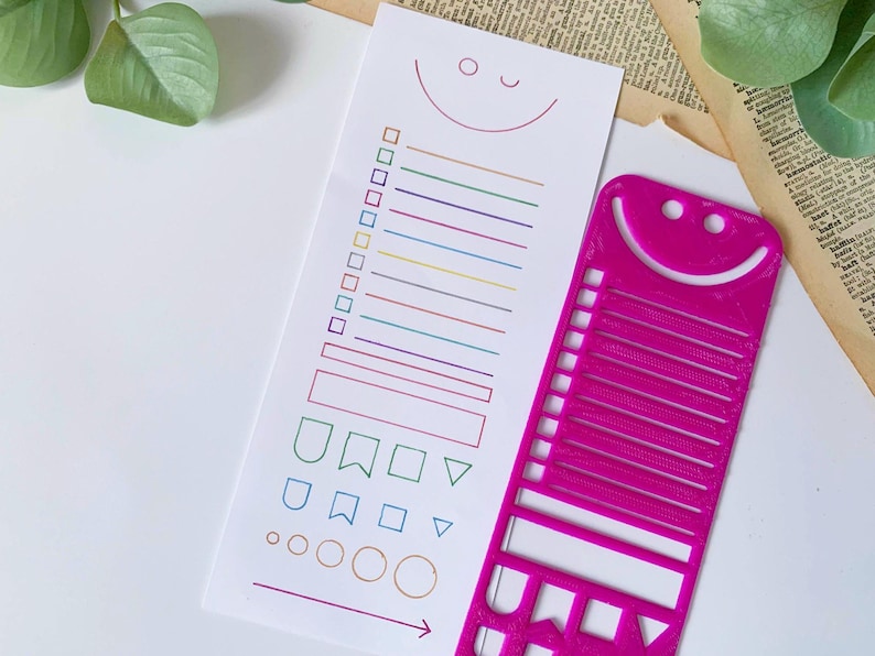 Notebuddy – szablon do dziennika – pomysł na prezent dla nauczyciela – szablony do dziennika Bullet do scrapbookingu, szkicowania i tworzenia rysunków zdjęcie 4