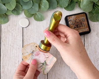 Ink Dauber Blending Tool with Velcro: DIY Card Making, Scrapbooking