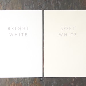 Arch Shape Minimalist Solid Color Wedding Menu • Printed Menus • Simple Contemporary Modern Text • Open Air Paper image 8