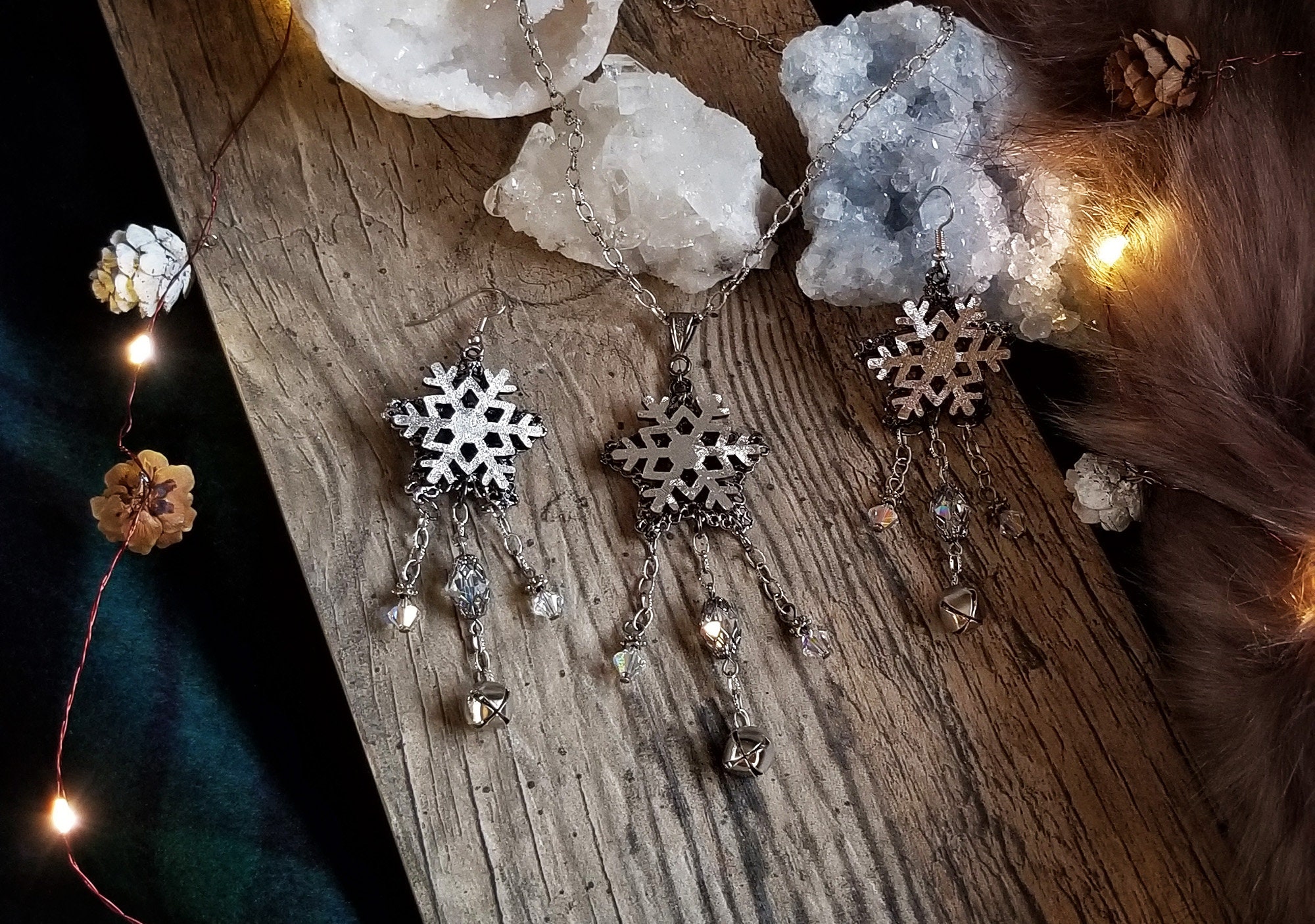 Cinderella Snowfall Earrings