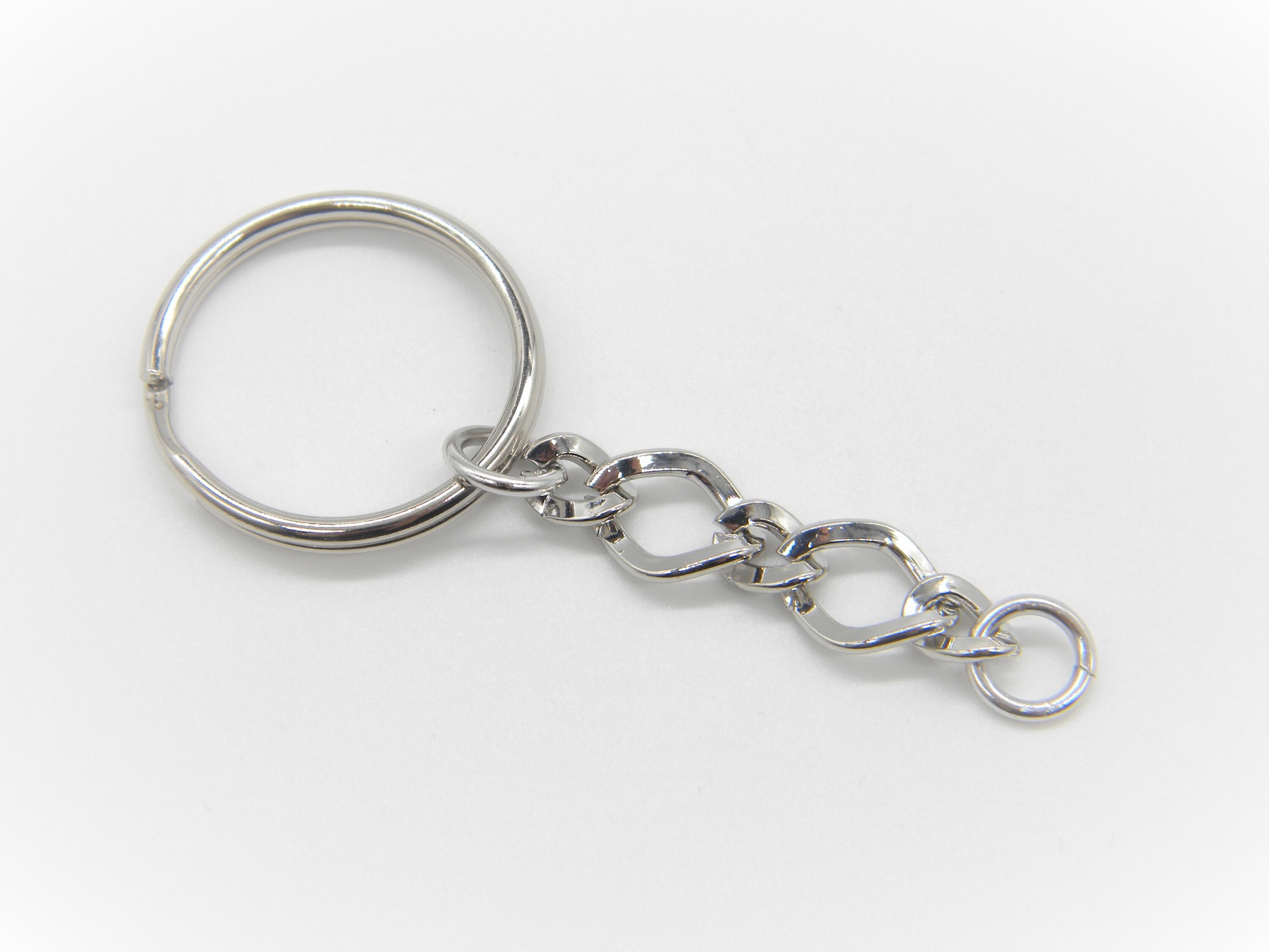 10 Pcs Key Ring With Chain - Etsy