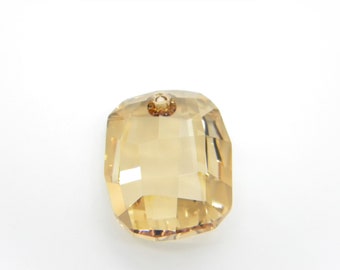 Swarovski (6685) Graphic Pendant Crystal Golden Shadow