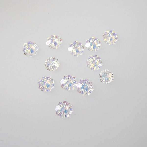 10 Pcs Swarovski (3700) 6 x 2mm Margarita Bead