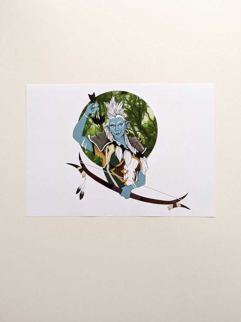 Darkspear Troll Print image 1