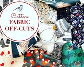 FABRIC OFF CUTS, 300g, Fabric Bundle, Assorted Prints, Cheap Fabric Scraps, Patchwork Fabric, Quilters Squares, Charm Squares,Fabric Remnant