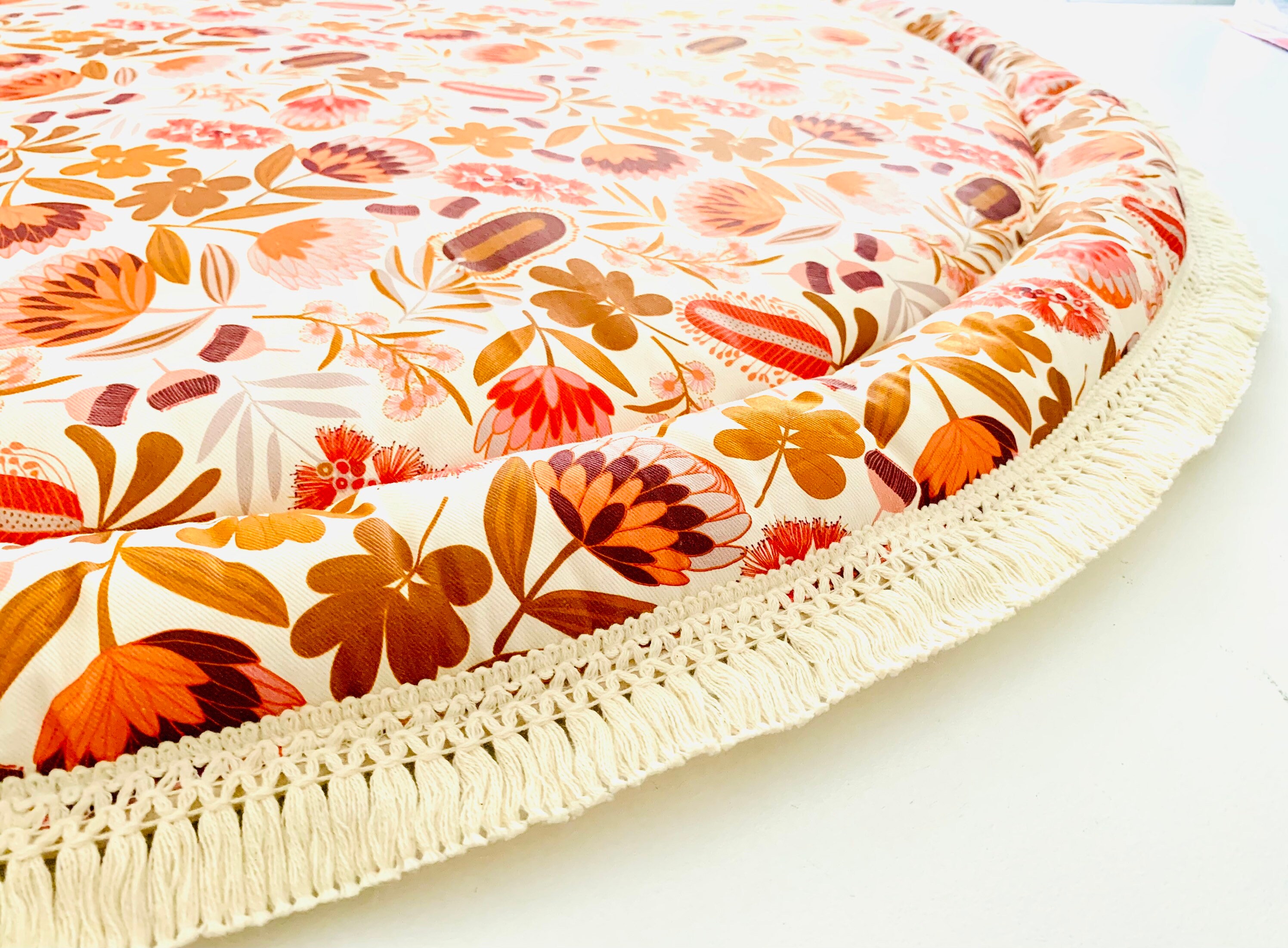 Kids Game Blanket Kids Round Pattern Circular Kid Game Mat Kids Crawling Play Mat Family Leisure Mat Blush Toned Rustic Flowers Kids Game Blanket Kids Round Pattern Circular Kid Game Mat Kids Crawling Play Mat Family Leisure Mat Blush Toned Rustic Flowers