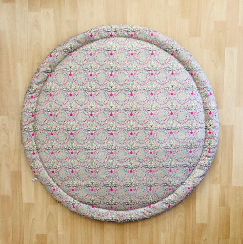 Thick Baby Play Mat Big Floor Rug Tummy Time Strong Cotton Etsy
