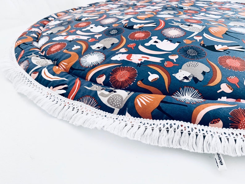 Australian Animals BABY PLAY MAT Padded Round Rug Tummy Etsy