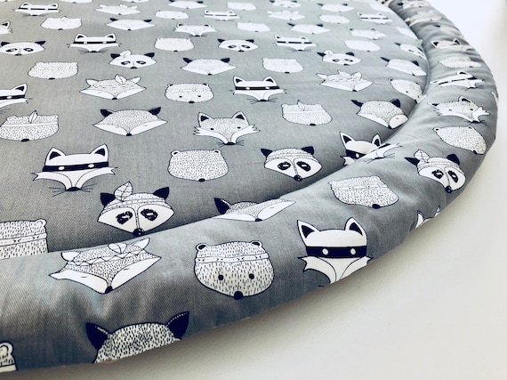 baby play mat woodland