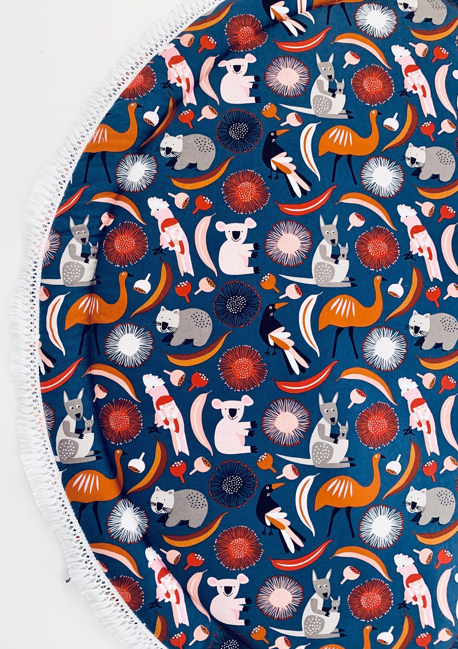 Australian BABY PLAY MAT Australia Animals Large Padded Etsy