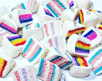 Pride Cake Earrings