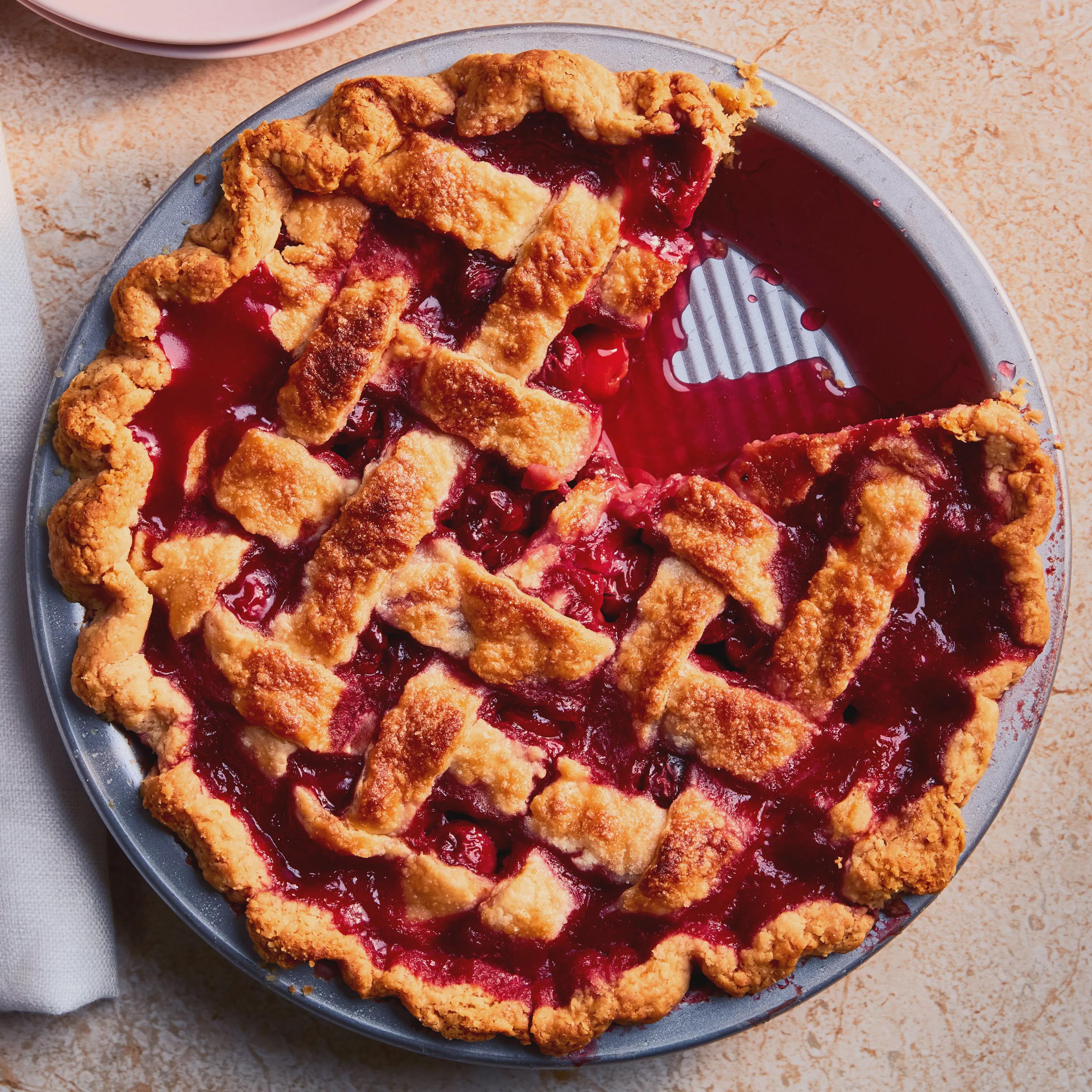 Cherry Pie Recipe: Professional Pastry Formula (excel Download) - Etsy