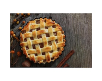 Professional Apple Pie Recipe: Cooked Filling (Excel Download)