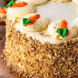 Receta de pastel de zanahoria: crema de mantequilla y queso crema (formato descargable en Excel)