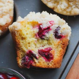 Cranberry Orange Muffins with Strusel Topping: Professional Recipes Amazing Cranberry Orange Muffins with Strusel Topping