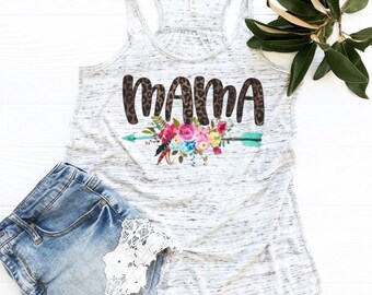 Strong As A Mother Mom Muscle Tank Top Womens Letter Graphic Cute Mama Vest Shirt Casual Sleeveless Workout Tank Tees