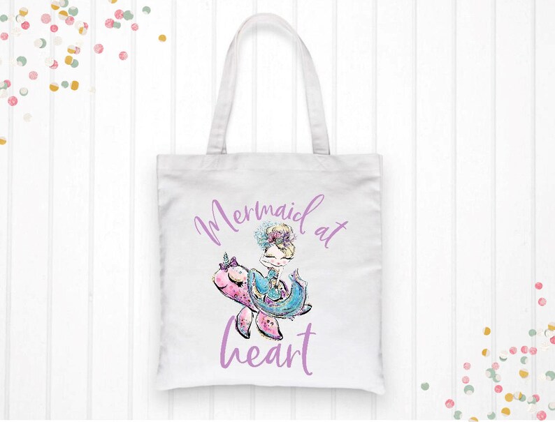 mermaid beach tote