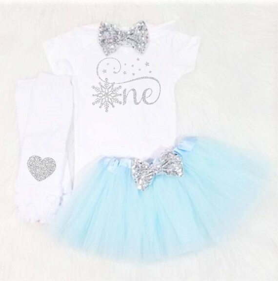 winter wonderland first birthday outfit