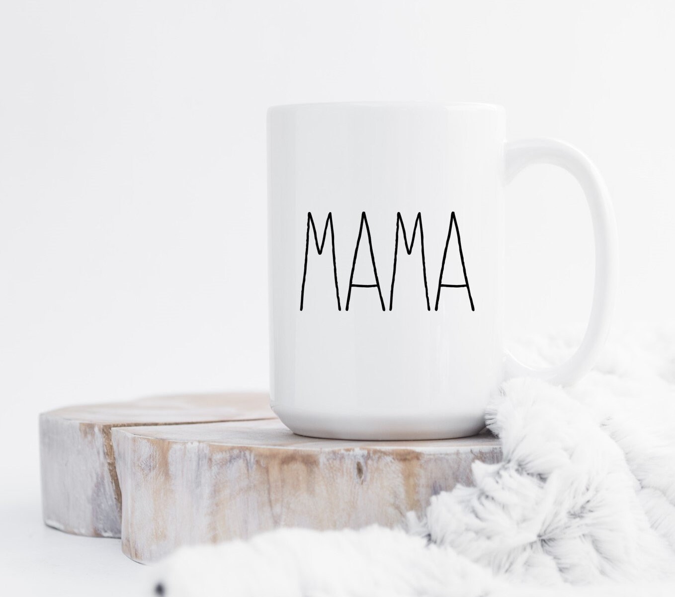 Mama Mug Mother's Day Gift Mom Mug With Sayings Minimalist Etsy