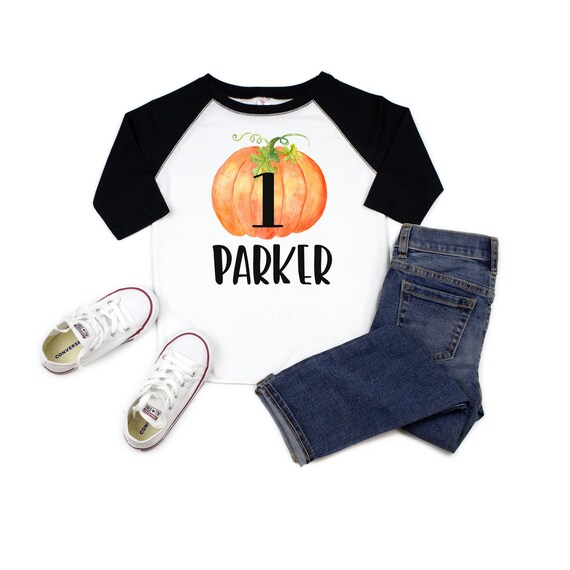 pumpkin first birthday outfit boy
